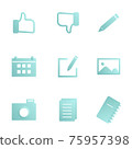 web icon set 75957398