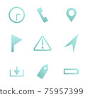 web icon set 75957399
