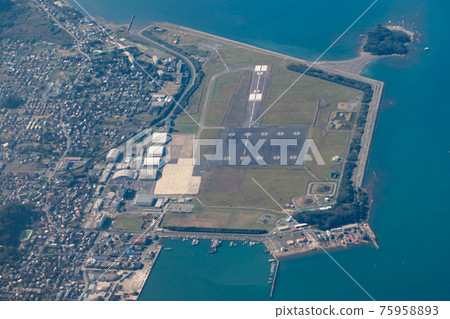 Maritime Self-Defense Force, Tateyama City, Chiba Prefecture, Self-Defense Force, Military Air Base, Helicopter, Tateyama Base, Airplane, Morning Bright 75958893
