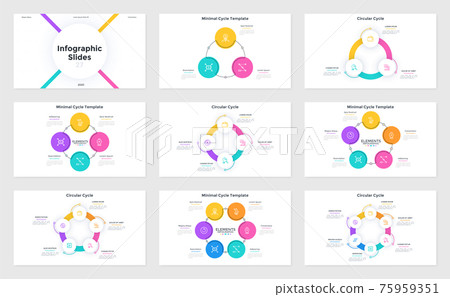 Modern Infographic Vector Template 75959351
