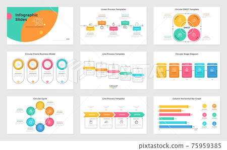 Modern Infographic Vector Template Modern Infographic Vector Template 75959385