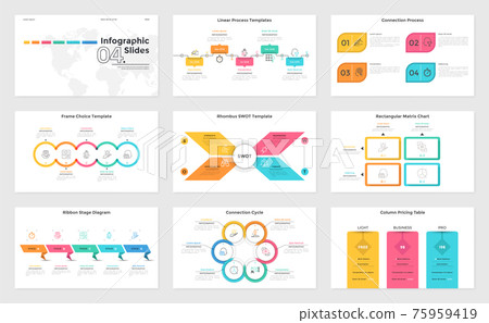 Modern Infographic Vector Template 75959419