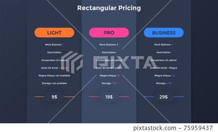 Modern Infographic Vector Template Modern Infographic Vector Template 75959437