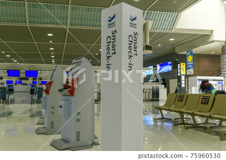 Narita Airport Smart Check-in Area Narita Airport Smart Check-in Area 75960530
