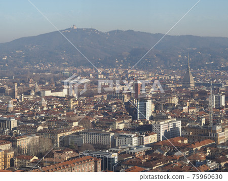 Aerial view of Turin Aerial view of Turin 75960630