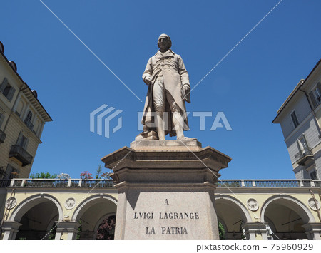 Lagrange statue in Turin 75960929