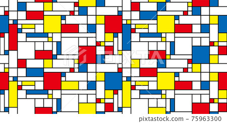 幾何圖案無縫背景材料 75963300