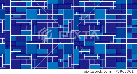 幾何圖案無縫背景材料 75963301