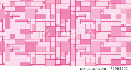 幾何圖案無縫背景材料 75963302