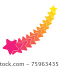Shooting Stars Color gradation on Shooting Stars 75963435