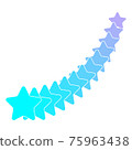 Shooting Stars Color gradation on Shooting Stars 75963438