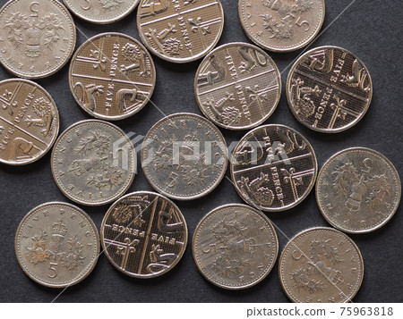5 pence coin, United Kingdom 75963818