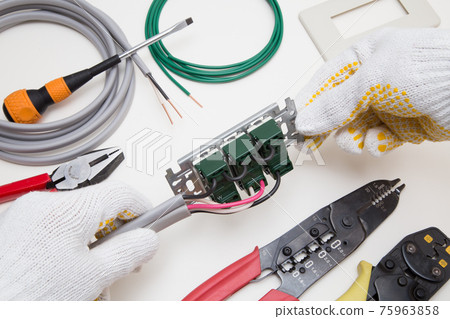 Electrical work Switch outlet work 75963858