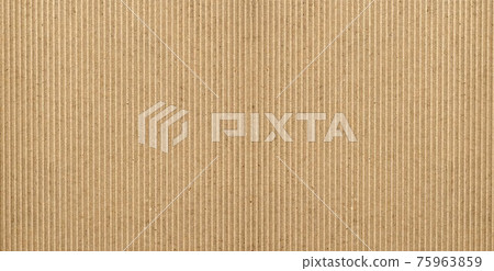 brown corrugated cardboard texture background 75963859