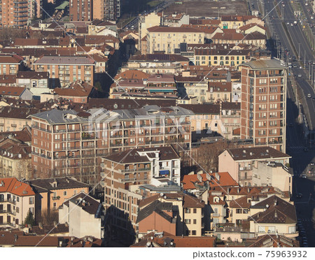 Aerial view of Turin Aerial view of Turin 75963932