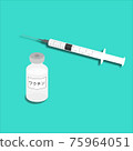 Syringe with vaccine bottle 75964051