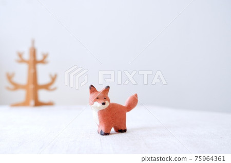 狐狸和樹 object_2 狐狸和樹 object_2 75964361
