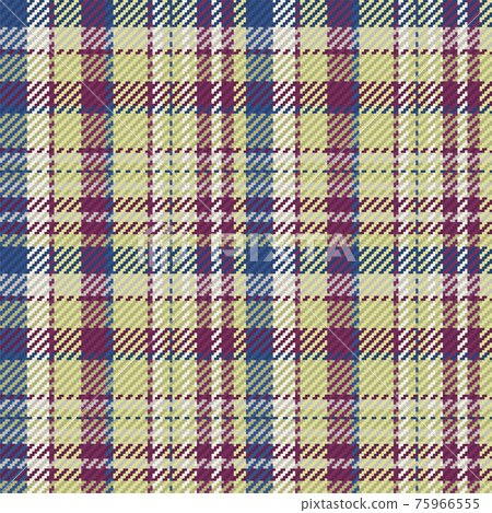 Seamless pattern of scottish tartan plaid. Repeatable background with check fabric texture. Vector backdrop striped textile print. Seamless pattern of scottish tartan plaid. Repeatable background with check fabric texture. Vector backdrop striped textile print. 75966555
