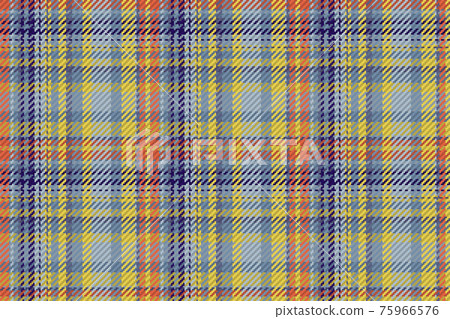 Seamless pattern of scottish tartan plaid. Repeatable background with check fabric texture. Vector backdrop striped textile print. 75966576