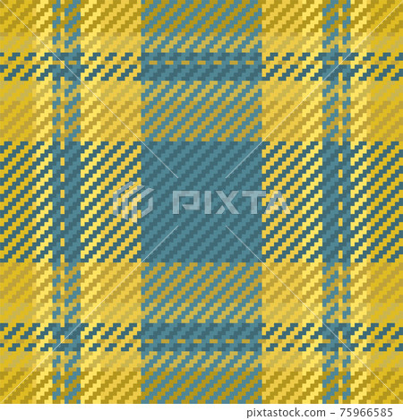 Seamless pattern of scottish tartan plaid. Repeatable background with check fabric texture. Vector backdrop striped textile print. 75966585