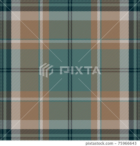 Tartan plaid pattern in green. Print fabric texture seamless. Check vector background. Tartan plaid pattern in green. Print fabric texture seamless. Check vector background. 75966643
