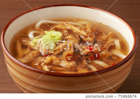 Fried burdock udon 75968674