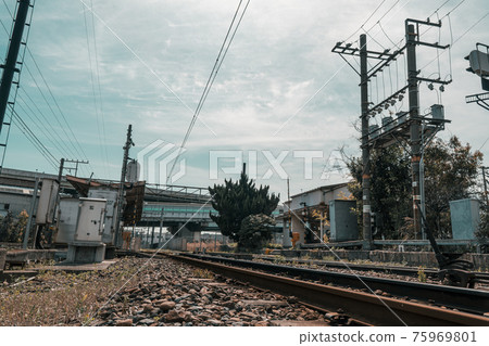 Nankai Shiomibashi Line Kizugawa Station Railroad [Osaka City] 75969801