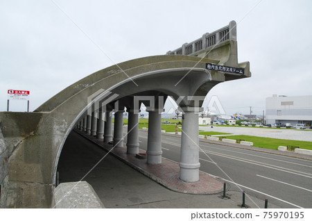 Wakkanai Kohoku防波堤圓頂(北海道稚內市) Wakkanai Kohoku防波堤圓頂(北海道稚內市) 75970195