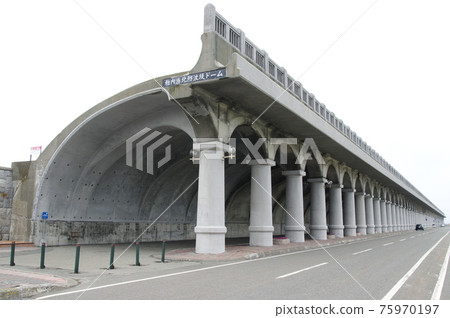 Wakkanai Kohoku防波堤圓頂(北海道稚內市) Wakkanai Kohoku防波堤圓頂(北海道稚內市) 75970197