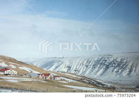 Iceland winter Iceland winter 75973204