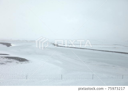 Iceland winter Iceland winter 75973217