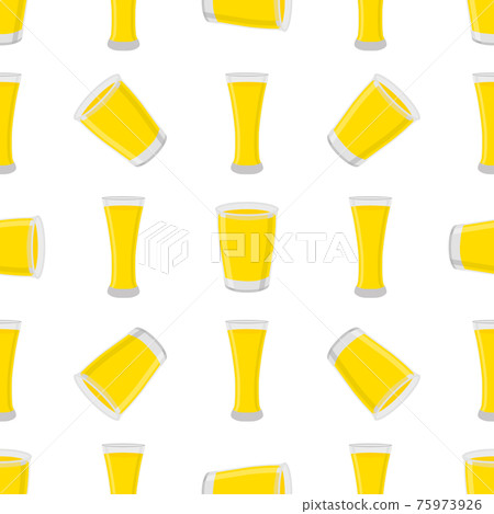 Illustration on theme big colored lemonade in glass cup Illustration on theme big colored lemonade in glass cup 75973926