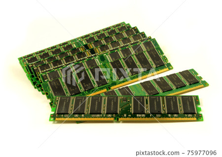 Computer RAM Pile 75977096