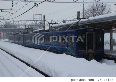 Winter Shinano Railway North Shinano Line SR1 Series Liner Organization (Nagano ⇔ Myoko Kogen) 75977128