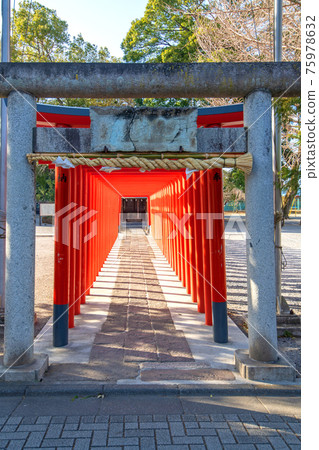 藥久稻荷神社轄區宇神鳥居 75978632
