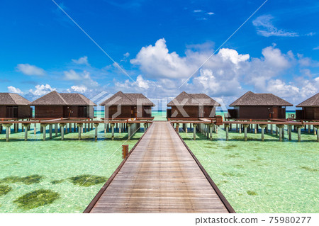 Water Villas (Bungalows) in the Maldives Water Villas (Bungalows) in the Maldives 75980277
