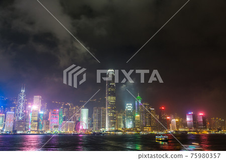Victoria Harbour in Hong Kong Victoria Harbour in Hong Kong 75980357
