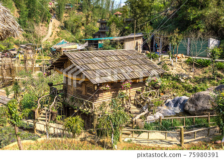 Cat Cat village, Vietnam Cat Cat village, Vietnam 75980391