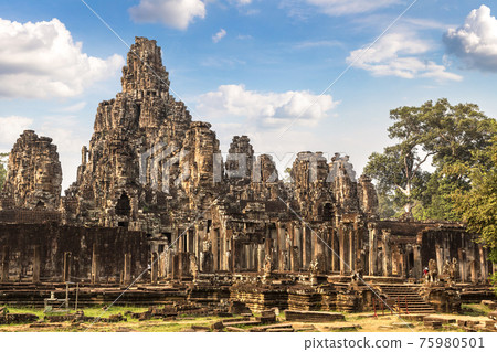 Bayon temple in Angkor Wat Bayon temple in Angkor Wat 75980501