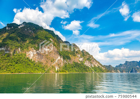 Cheow Lan lake in Thailand 75980544
