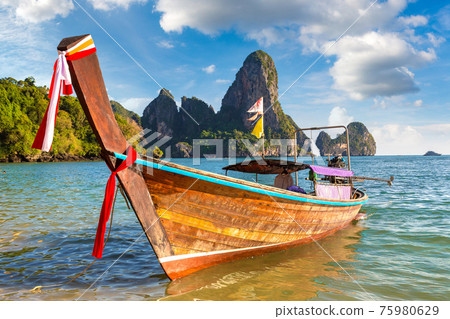 Railay Beach, Krabi, Thailand Railay Beach, Krabi, Thailand 75980629