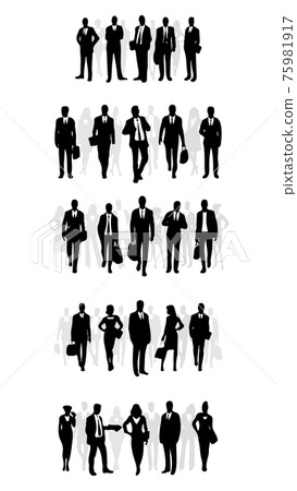 Business, suit, silhouette, shadow play, can, man, city, city, one, team, company, cooperation, cooperation, sales 75981917