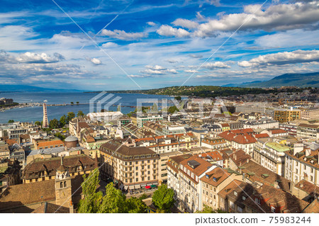 Panoramic view of Geneva Panoramic view of Geneva 75983244