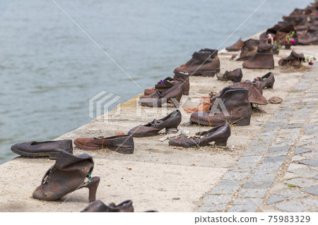 Shoes monument in Budapest Shoes monument in Budapest 75983329