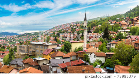Panoramic view of Sarajevo Panoramic view of Sarajevo 75983379
