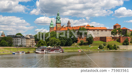 Wawel royal castle in Krakow Wawel royal castle in Krakow 75983561