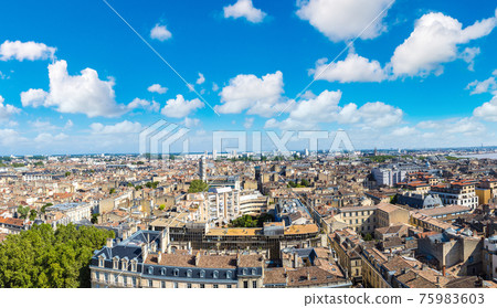 Panoramic view of Bordeaux Panoramic view of Bordeaux 75983603