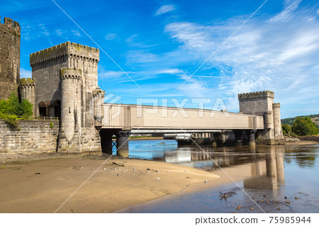 Conwy Castle in Wales 75985944