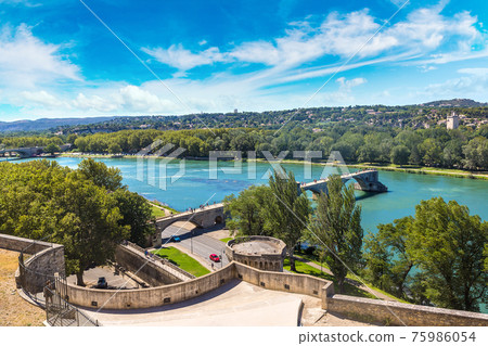 Saint Benezet bridge in Avignon Saint Benezet bridge in Avignon 75986054