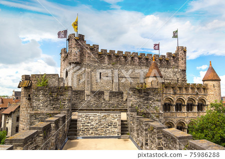 Castle Gravensteen in Gent 75986288